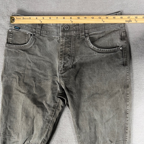 Kuhl‎ Free Ryder Pants Men's 32x34 Gray Vintage Patina Dye Stretch Style 5015 - Picture 13 of 15